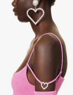 Samantha Cut-out Knitted Mini Dress -Sweaty Betty Store R04158898 PINK ALT04