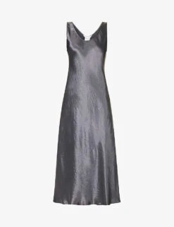 Max Mara Talete Sleeveless Woven Midi Dress