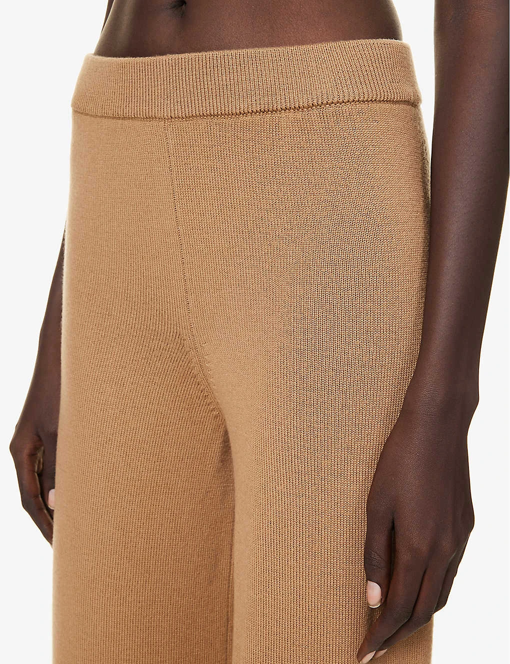 Max Mara Visone Wide-leg Wool Knitted Trousers 7 Max Mara Visone Wide-leg Wool Knitted Trousers - Image 5