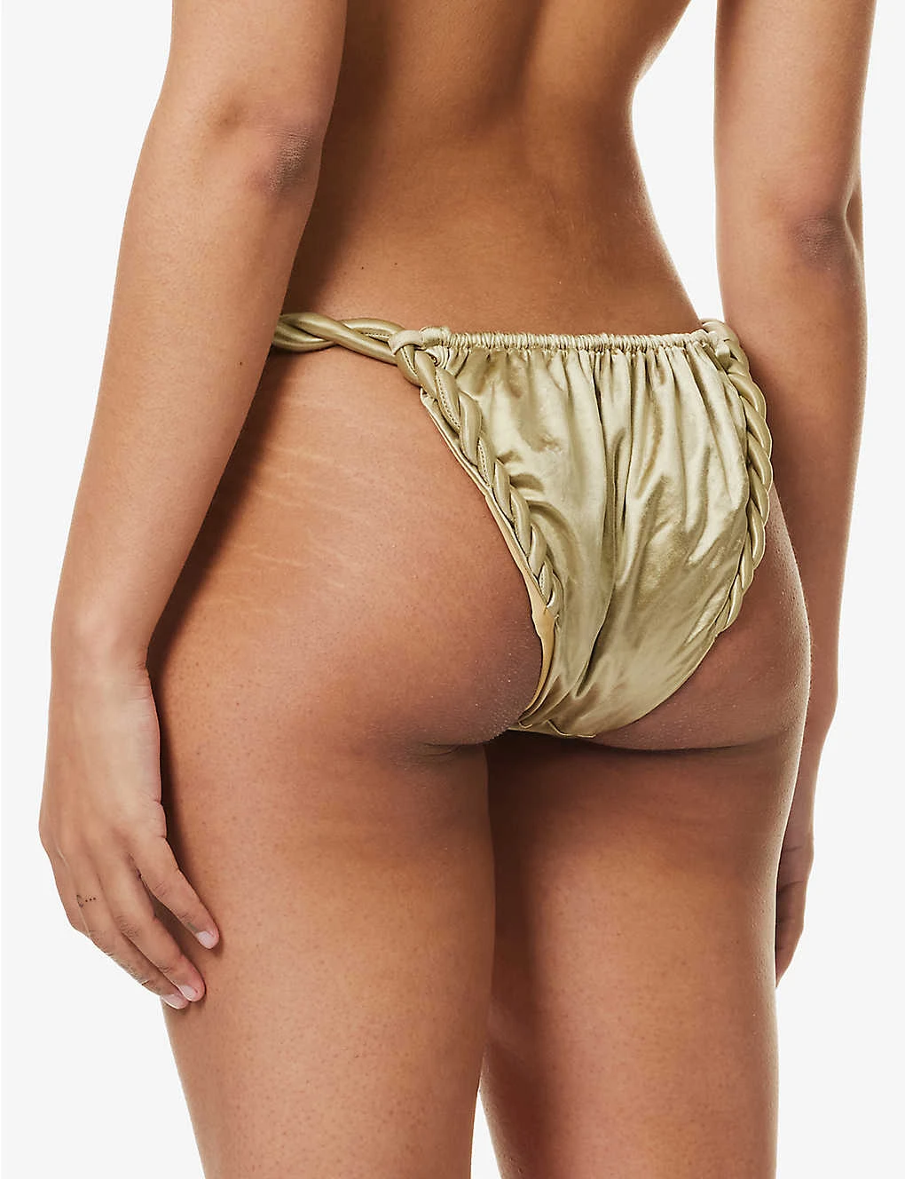 Twisted-trim Mid-rise Bikini Bottoms 6 Twisted-trim Mid-rise Bikini Bottoms - Image 4