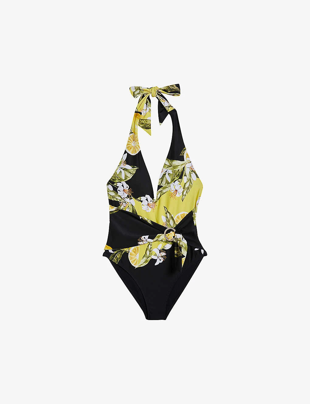 Ted Baker Tabeth Floral-print Plunge Swimsuit 3 Ted Baker Tabeth Floral-print Plunge Swimsuit