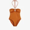 Ted Baker Sheral Cut-out Swimsuit -Sweaty Betty Store R04162200 ORANGE M