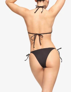Mid-rise Recycled Stretch-nylon Bikini Bottoms 9 Mid-rise Recycled Stretch-nylon Bikini Bottoms -Sweaty Betty Store R04164363 ONYX ALT03