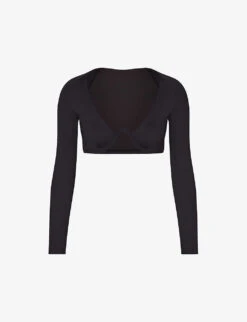 T-shirt Recycled Stretch-nylon Bikini Top