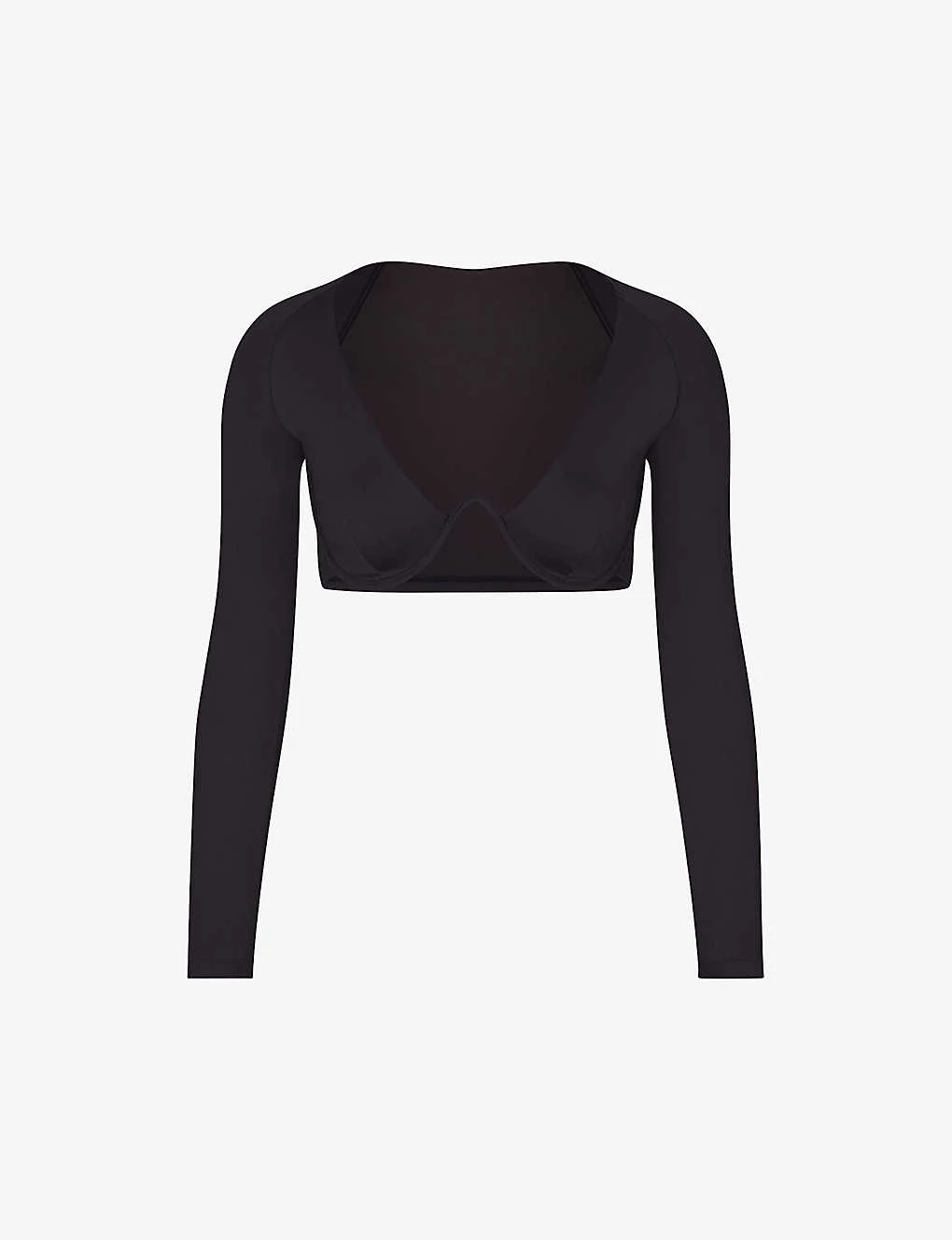 T-shirt Recycled Stretch-nylon Bikini Top 3 T-shirt Recycled Stretch-nylon Bikini Top