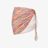 It's Now Cool Rainbow Striped Mesh Sarong 2 It's Now Cool Rainbow Striped Mesh Sarong -Sweaty Betty Store R04165811 RAINBOW M