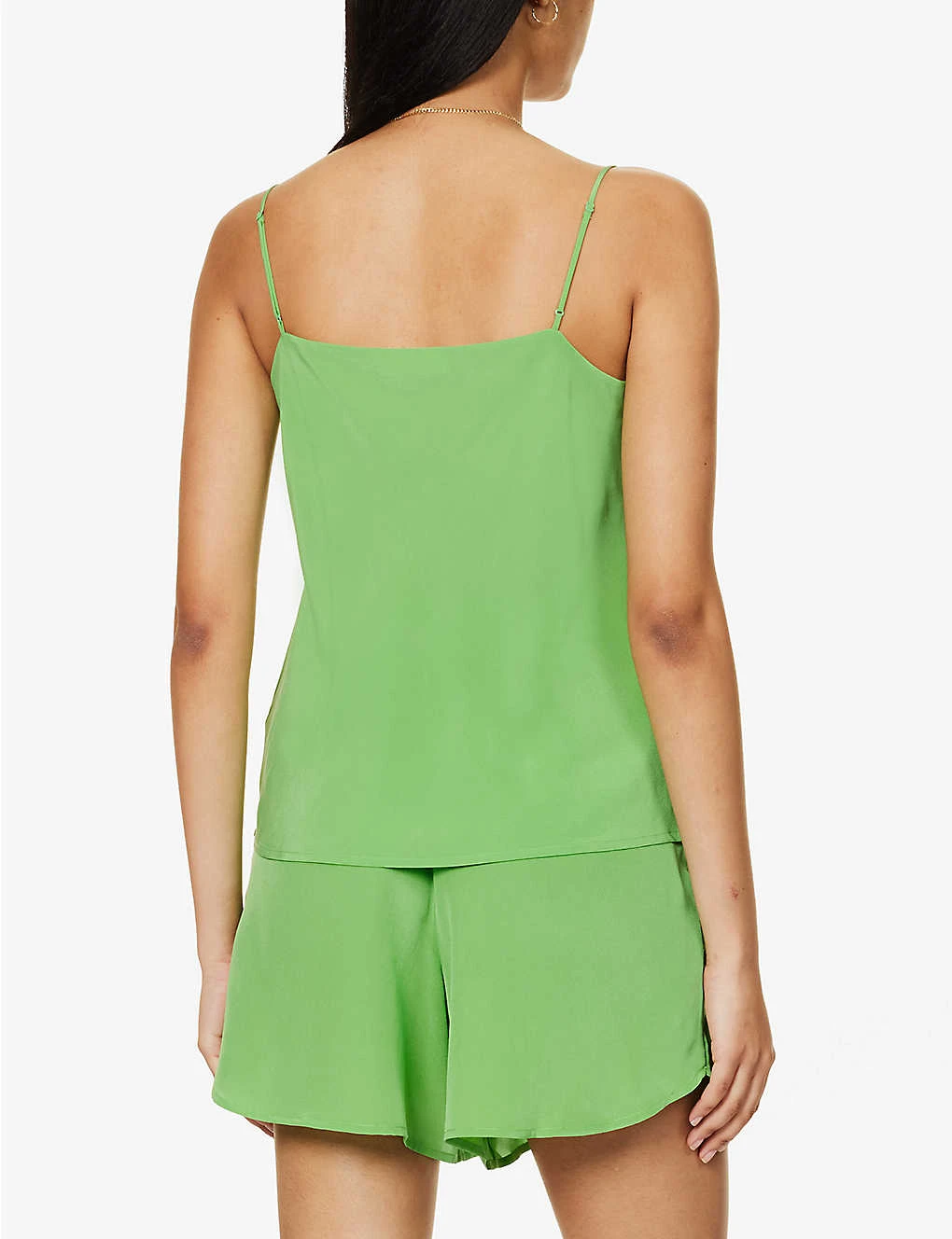 Calypso Crepe-texture Silk Pyjama Set 6 Calypso Crepe-texture Silk Pyjama Set - Image 4