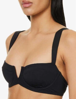 Clovelly Balconette Bikini Top -Sweaty Betty Store R04165928 BLACKREC ALT03