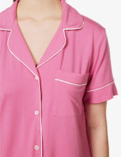 Eberjey Gisele Stretch-jersey Pyjama Set -Sweaty Betty Store R04166198 ITALIANROSEIVORY ALT04