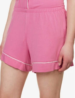 Eberjey Gisele Stretch-jersey Pyjama Set -Sweaty Betty Store R04166198 ITALIANROSEIVORY ALT05