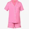 Eberjey Gisele Stretch-jersey Pyjama Set 1 Eberjey Gisele Stretch-jersey Pyjama Set -Sweaty Betty Store R04166198 ITALIANROSEIVORY M