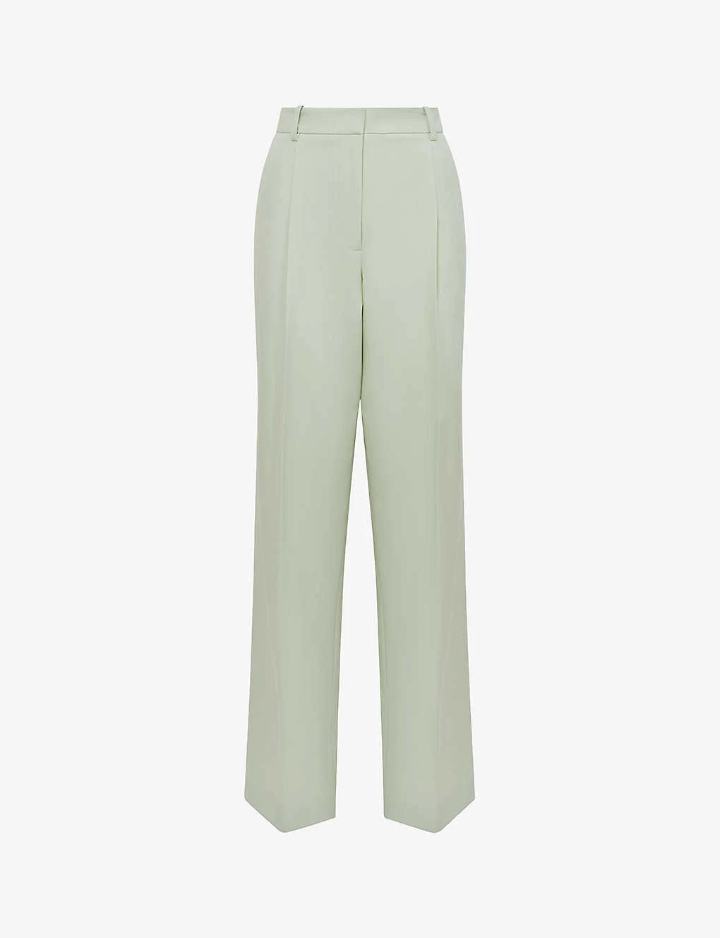 Reiss Naomi Wide-leg High-rise Stretch-wool Blend Suit Trousers 3 Reiss Naomi Wide-leg High-rise Stretch-wool Blend Suit Trousers
