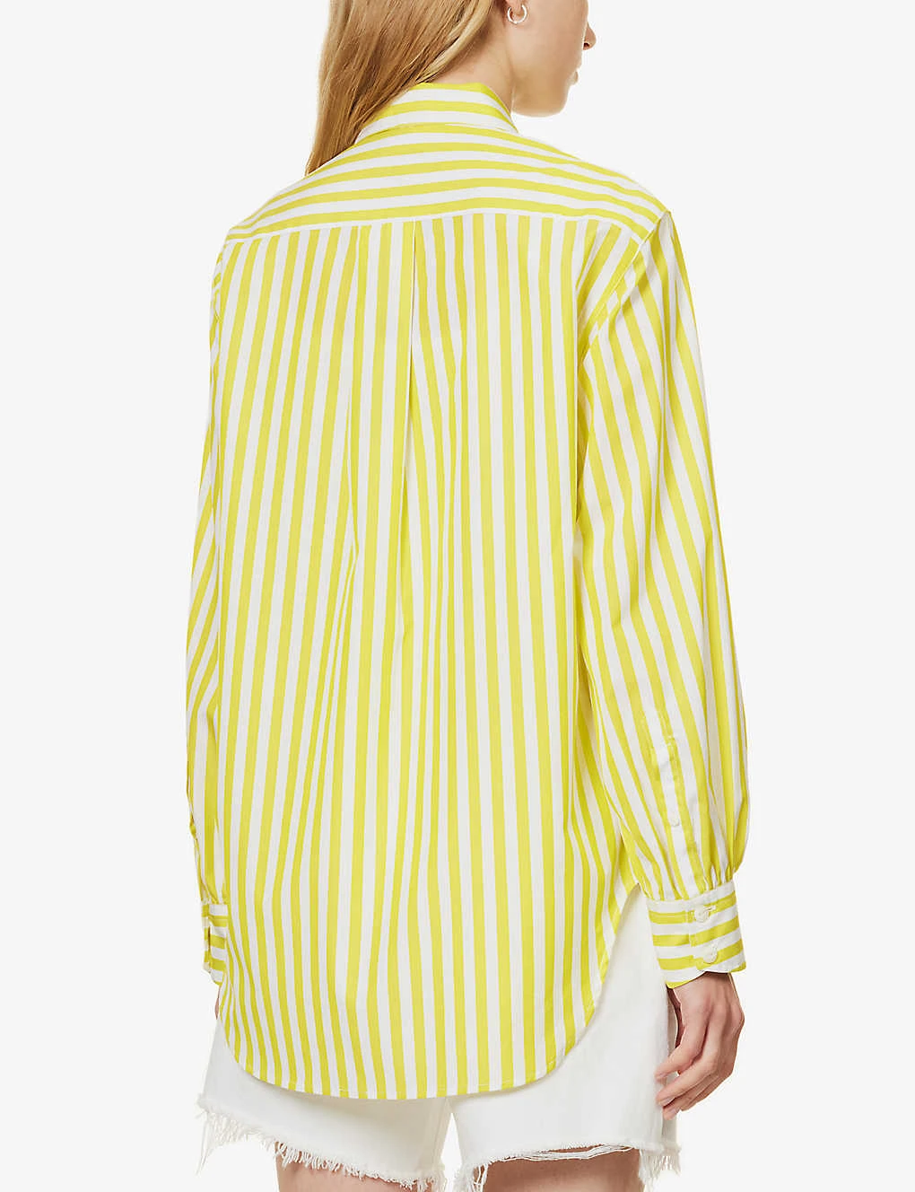 Rag & Bone Maxine Striped Cotton-poplin Shirt 5 Rag & Bone Maxine Striped Cotton-poplin Shirt - Image 4