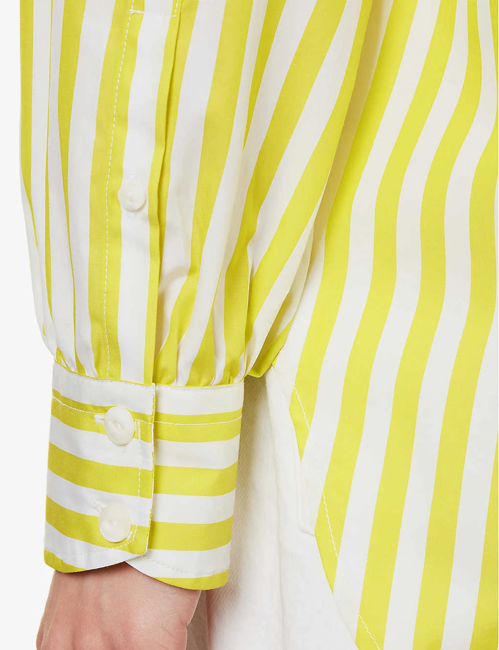 Rag & Bone Maxine Striped Cotton-poplin Shirt 7 Rag & Bone Maxine Striped Cotton-poplin Shirt - Image 6