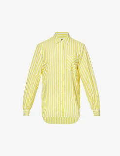 Rag & Bone Maxine Striped Cotton-poplin Shirt