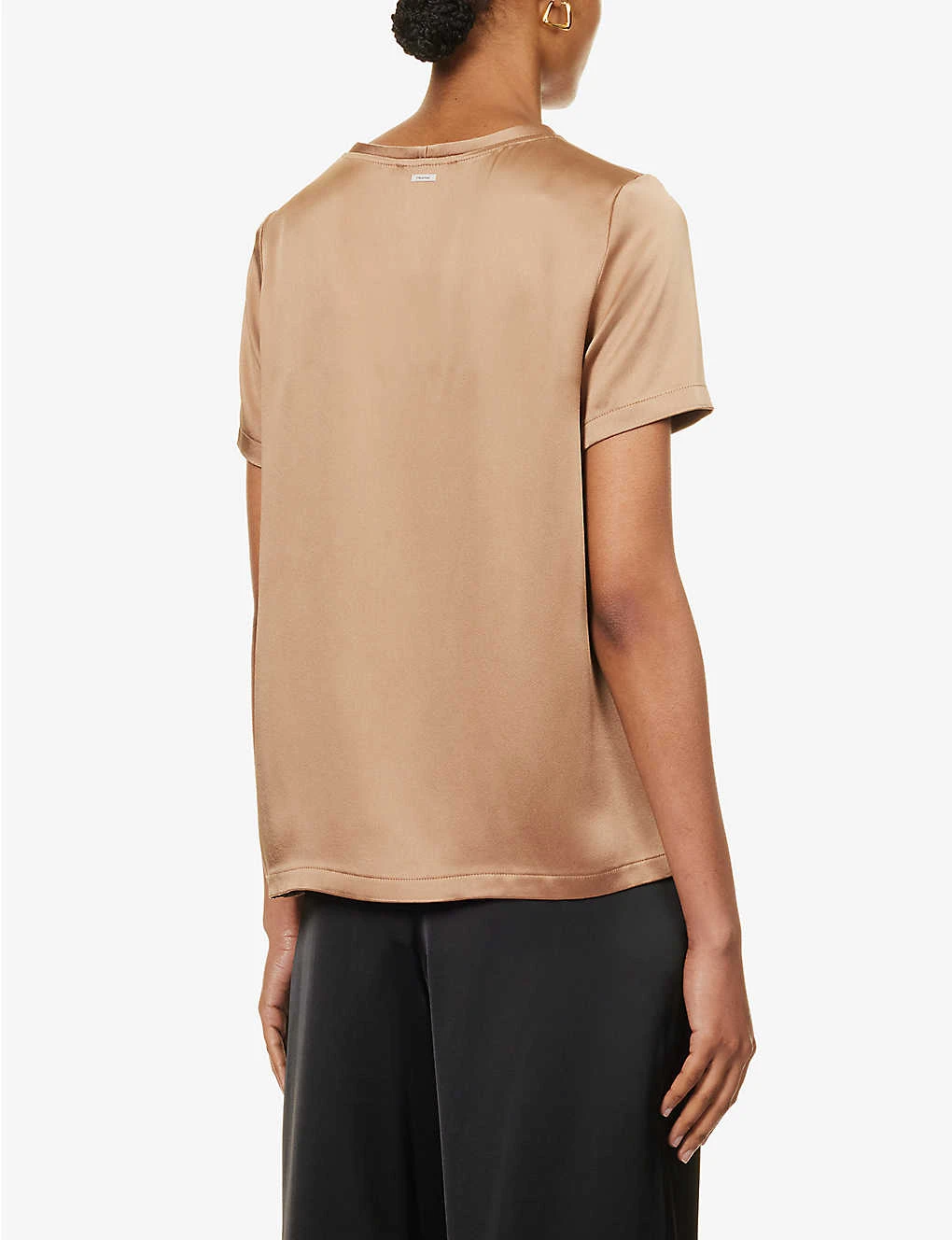 Rebecca Regular-fit Satin T-shirt 6 Rebecca Regular-fit Satin T-shirt - Image 4