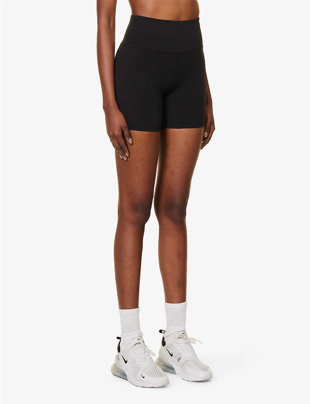 Vuori Studio High-rise Stretch-woven Shorts 5 Vuori Studio High-rise Stretch-woven Shorts - Image 3