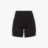Vuori Studio High-rise Stretch-woven Shorts 2 Vuori Studio High-rise Stretch-woven Shorts -Sweaty Betty Store R04167663 BLACK M
