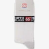 Exclusive Unisex Iceland Brand-logo Stretch-woven Socks 1 Exclusive Unisex Iceland Brand-logo Stretch-woven Socks -Sweaty Betty Store R04168677 WHITE M