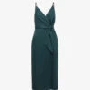 Reiss Elsie Self-tie Linen Midi Dress 1 Reiss Elsie Self-tie Linen Midi Dress -Sweaty Betty Store R04169058 DARKTEAL M
