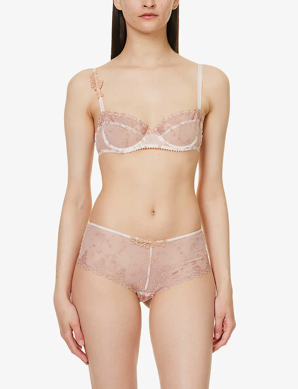 Passionata White Nights Lace-embellished Stretch-mesh Briefs 4 Passionata White Nights Lace-embellished Stretch-mesh Briefs - Image 2