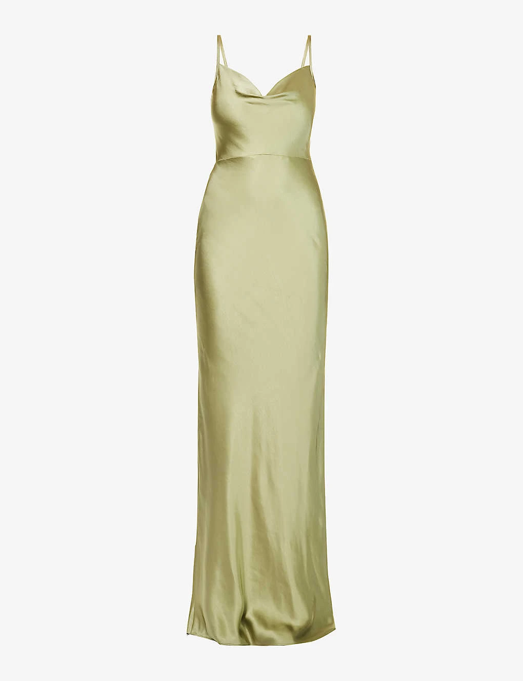 Keisha Cowl-neck Satin Bridesmaid Dress 3 Keisha Cowl-neck Satin Bridesmaid Dress