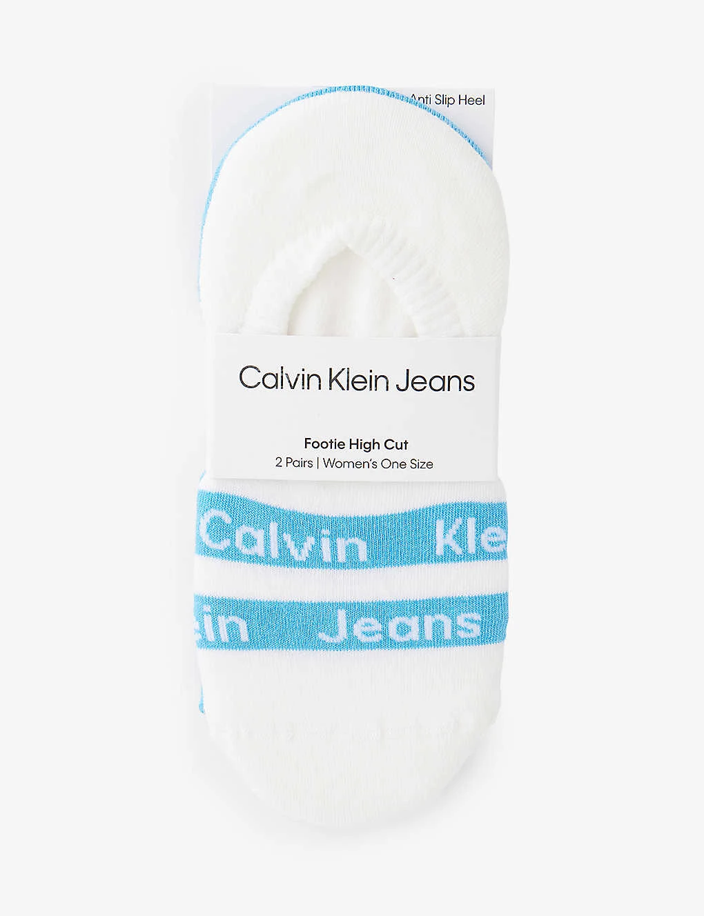 Calvin Klein Brand-print High-cut Pack Of Two Stretch-cotton Blend Socks 3 Calvin Klein Brand-print High-cut Pack Of Two Stretch-cotton Blend Socks