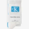 Calvin Klein Logo-print Pack Of Two Stretch-cotton Blend Socks 2 Calvin Klein Logo-print Pack Of Two Stretch-cotton Blend Socks -Sweaty Betty Store R04172156 WHITEBLUECRUSH M
