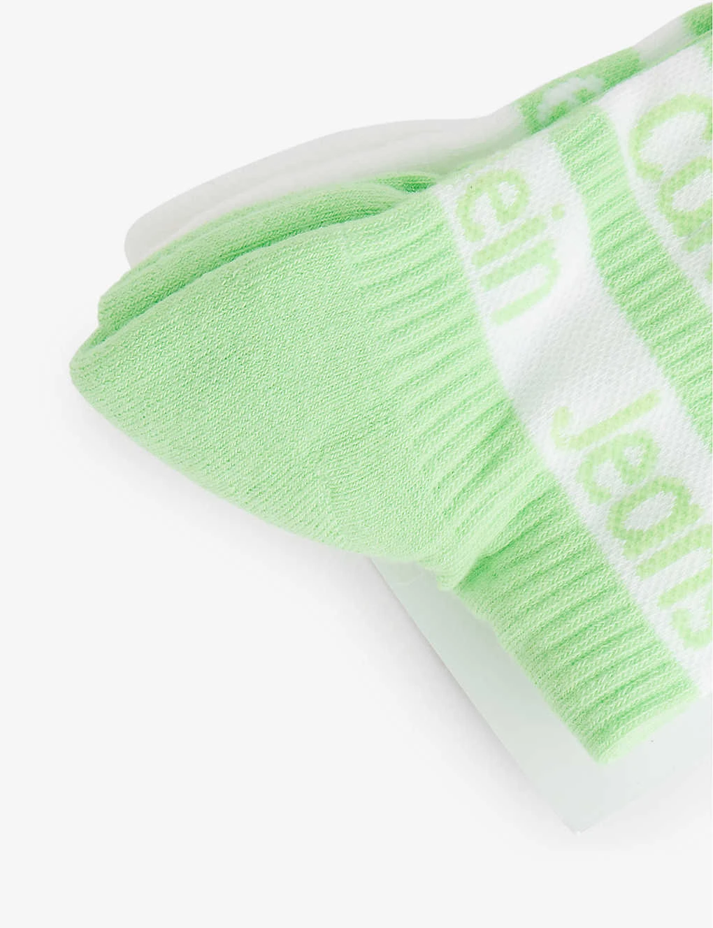 Calvin Klein Logo-print Ankle-rise Pack Of Two Stretch-cotton Blend Socks 4 Calvin Klein Logo-print Ankle-rise Pack Of Two Stretch-cotton Blend Socks - Image 2