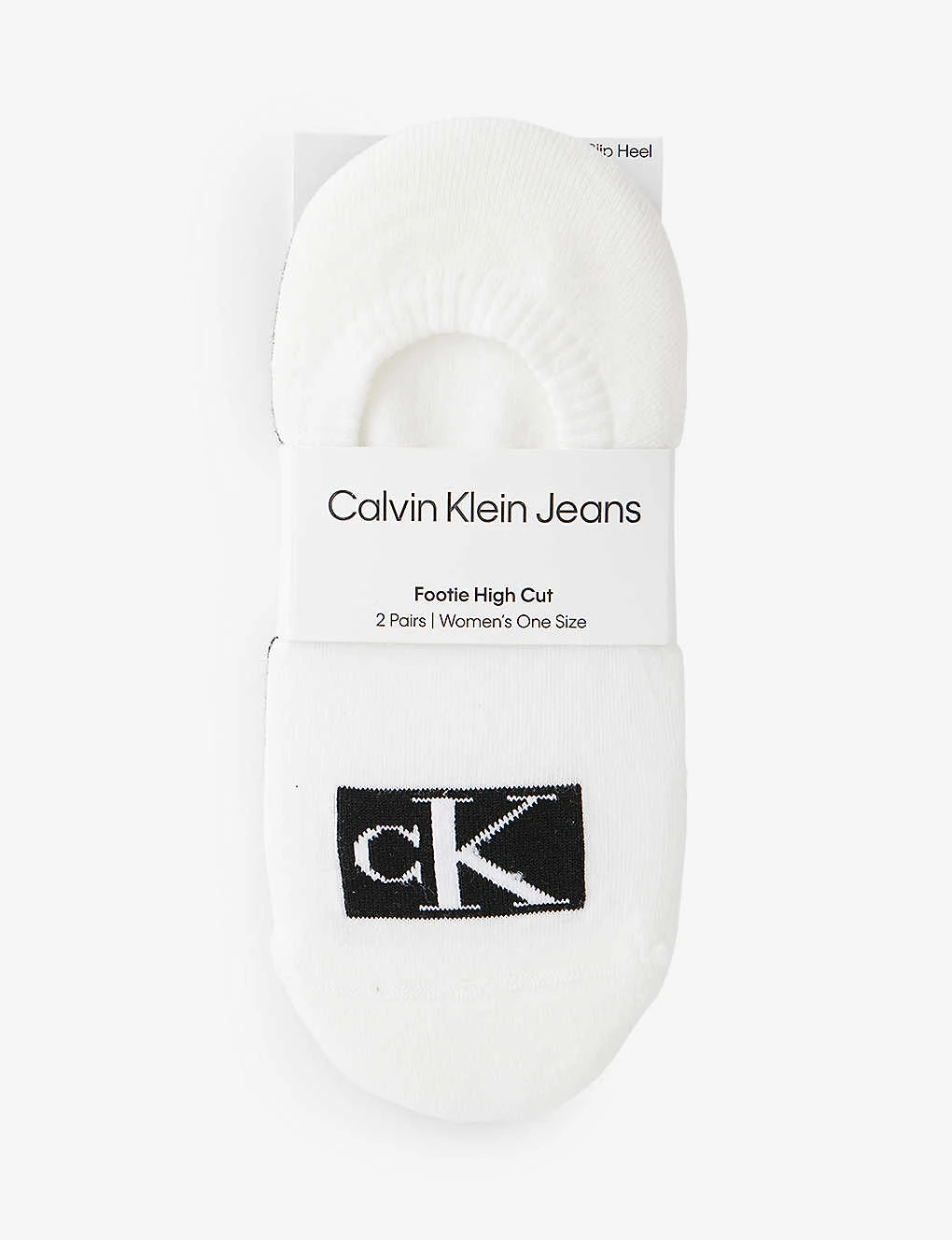 Calvin Klein Logo-badge High-cut Pack Of Two Stretch-cotton Blend Socks 3 Calvin Klein Logo-badge High-cut Pack Of Two Stretch-cotton Blend Socks