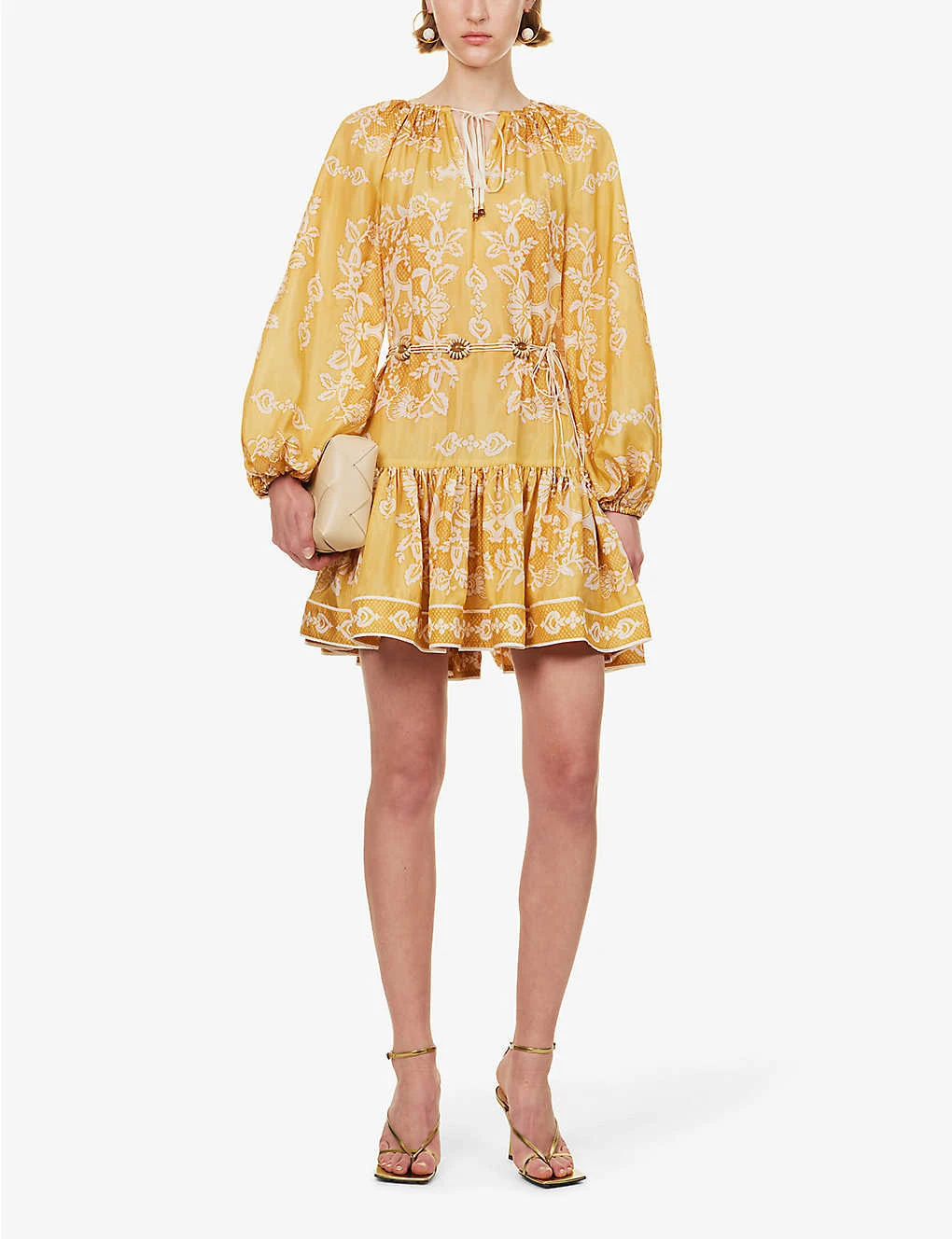 Zimmermann Raie Paisley-print Silk Mini Dress 4 Zimmermann Raie Paisley-print Silk Mini Dress - Image 2