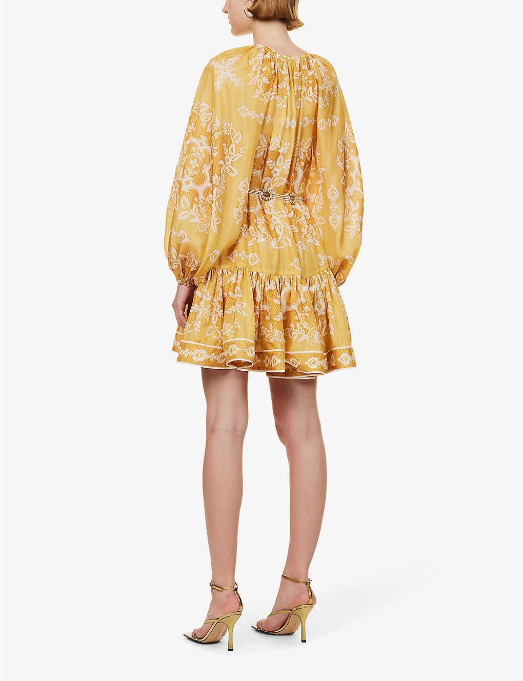 Zimmermann Raie Paisley-print Silk Mini Dress 6 Zimmermann Raie Paisley-print Silk Mini Dress - Image 4