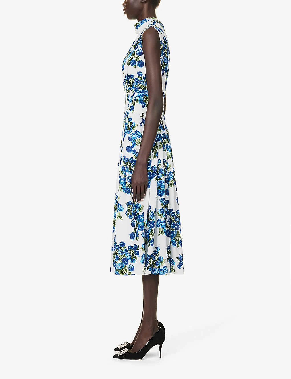 Rosita Floral-print Woven Midi Dress 5 Rosita Floral-print Woven Midi Dress - Image 3