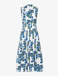 Rosita Floral-print Woven Midi Dress