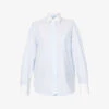 Victoria Beckham Striped Patch-pocket Cotton Shirt