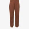 High-rise Organic-cotton-blend Jogging Bottoms 2 High-rise Organic-cotton-blend Jogging Bottoms -Sweaty Betty Store R04180884 CHOCOLATE M