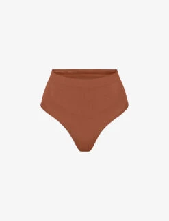Seamless Sculpt Mid-rise Stretch-woven Thong