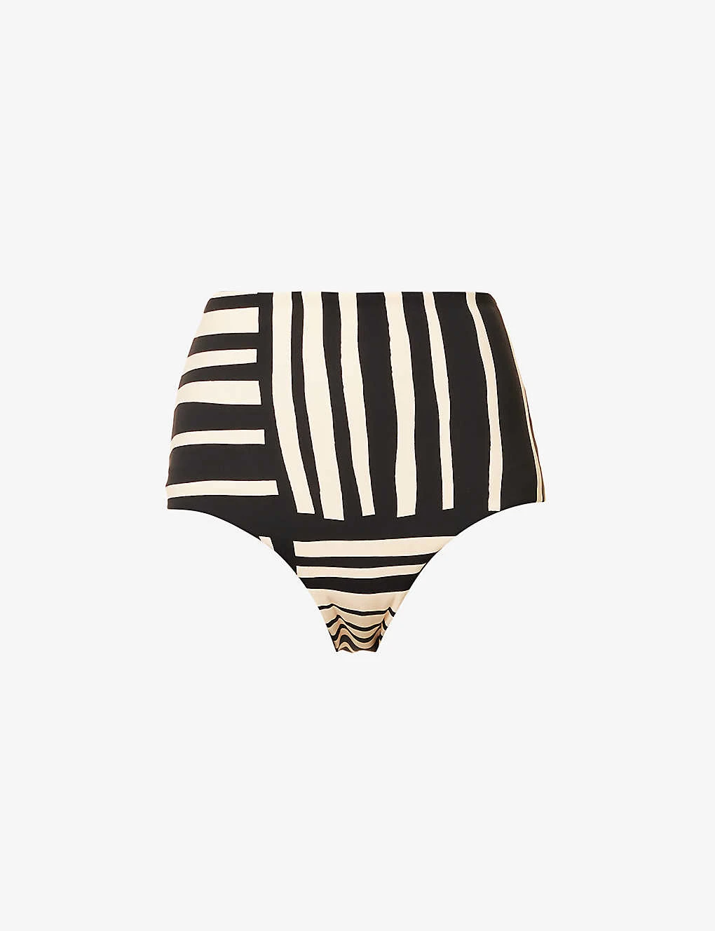 Linocut High-rise Graphic-print Bikini Briefs 3 Linocut High-rise Graphic-print Bikini Briefs