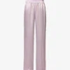 Pilot Wide-leg High-rise Woven Trousers 2 Pilot Wide-leg High-rise Woven Trousers -Sweaty Betty Store R04183800 LAVENDER M