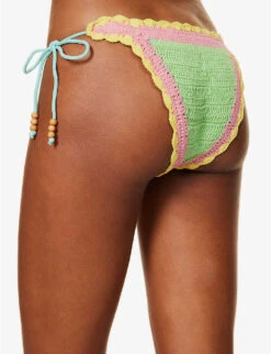 It's Now Cool Crochet-pattern Cotton Bikini Bottoms 9 It's Now Cool Crochet-pattern Cotton Bikini Bottoms -Sweaty Betty Store R04185548 PADDLEPOP ALT03