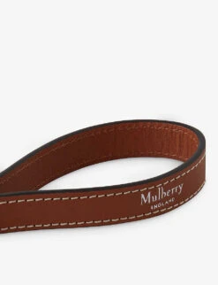 Mulberry Foil-embossed Leather Water Bottle Strap 8 Mulberry Foil-embossed Leather Water Bottle Strap -Sweaty Betty Store R04186023 ANTIQUEOAK ALT02