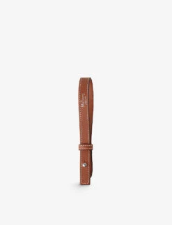 Mulberry Foil-embossed Leather Water Bottle Strap