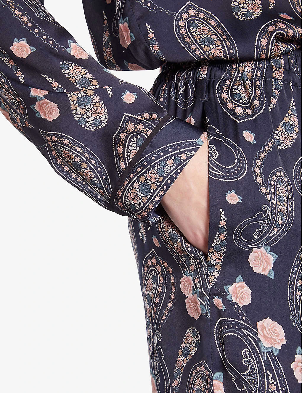 THE KOOPLES Paisley-print Straight-leg High-rise Woven Trousers 7 THE KOOPLES Paisley-print Straight-leg High-rise Woven Trousers - Image 5