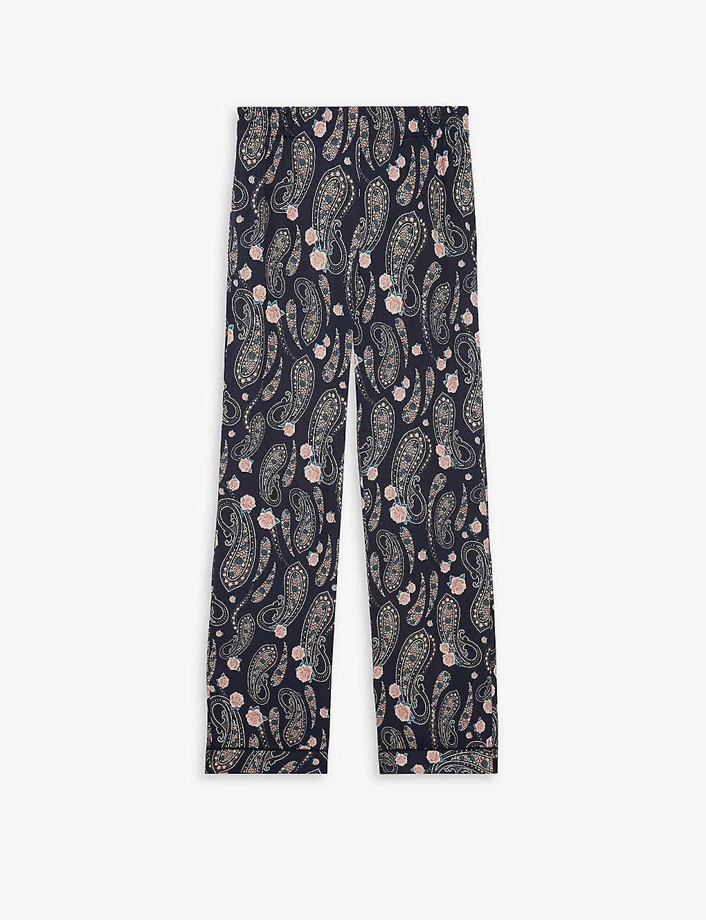 THE KOOPLES Paisley-print Straight-leg High-rise Woven Trousers 3 THE KOOPLES Paisley-print Straight-leg High-rise Woven Trousers
