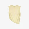 Asymmetric Sleeveless Stretch-woven Top 2 Asymmetric Sleeveless Stretch-woven Top -Sweaty Betty Store R04186816 YELLOW M