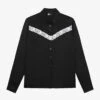 THE KOOPLES V-shaped Lace-trim Woven Shirt