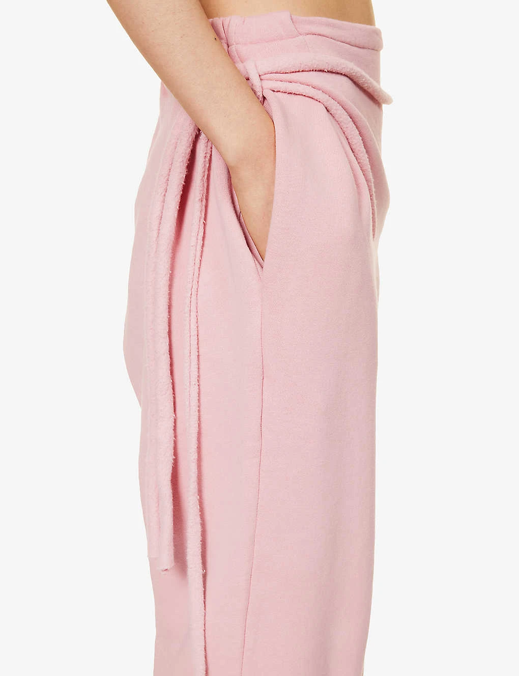 Slip-pocket Wrap-around Straight-leg High-rise Organic-cotton Trousers 7 Slip-pocket Wrap-around Straight-leg High-rise Organic-cotton Trousers - Image 5