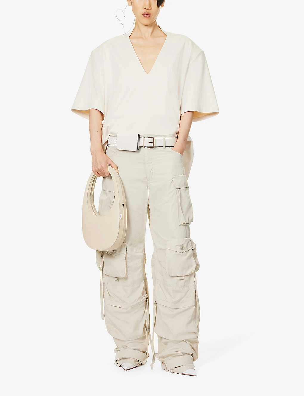 Fern Patch-pocket Woven Cargo Trousers 4 Fern Patch-pocket Woven Cargo Trousers - Image 2