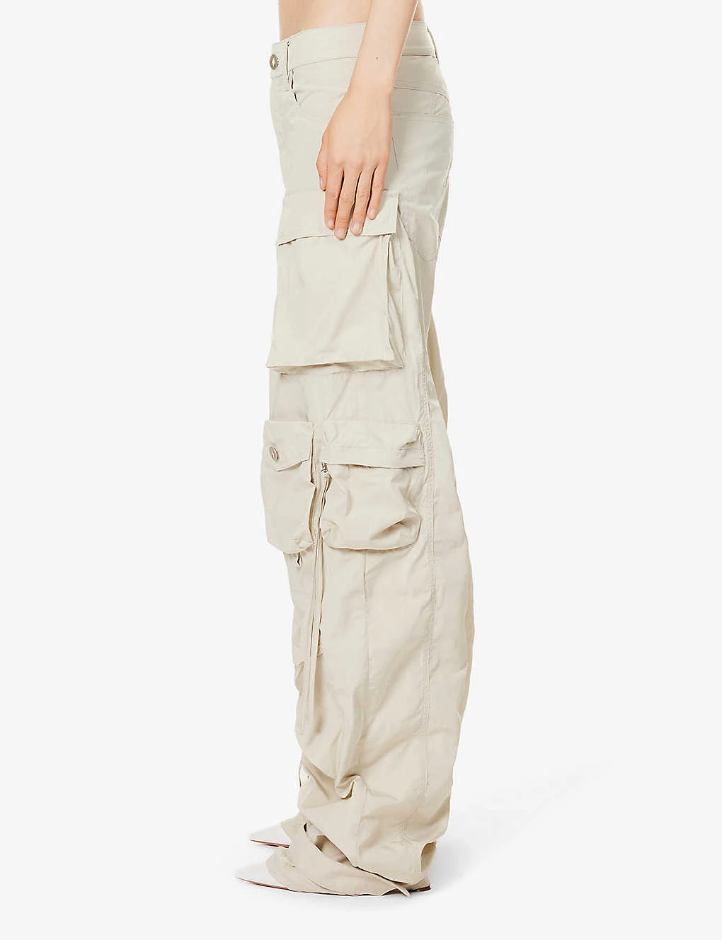 Fern Patch-pocket Woven Cargo Trousers 5 Fern Patch-pocket Woven Cargo Trousers - Image 3