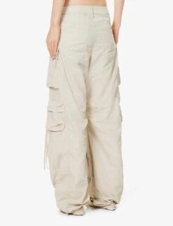 Fern Patch-pocket Woven Cargo Trousers 11 Fern Patch-pocket Woven Cargo Trousers -Sweaty Betty Store R04189017 IVORY ALT03